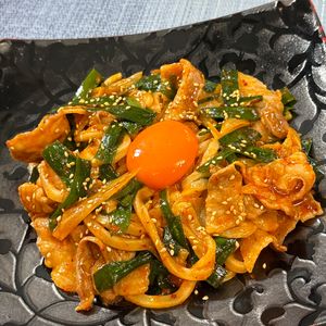 楽ラク手抜キッチン🐶🐾の作ってみた!投稿(【レンジだけ！豚キムチうどん】簡単で絶品！食べ応えも◎)