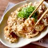 【揚げれんこんのそぼろあんかけ】米粉でとろ〜りあん♪の工程7