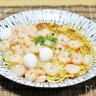 あんかけ海老そば
