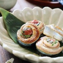 秋刀魚の梅しそ巻き