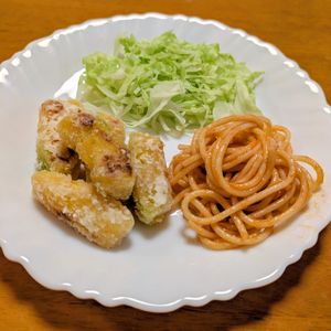 ゆきまる🐬🫧の作ってみた!投稿(【かぼちゃの唐揚げ】甘み引き立つ！カリッとほくほく♡)