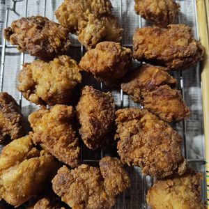 クリームソーダの作ってみた!投稿(【柚子こしょう唐揚げ】やみつき♡大人向け)