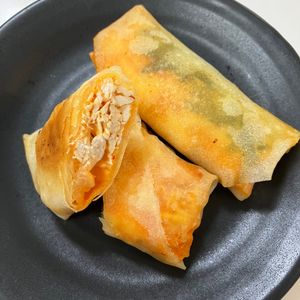 (・∀・)コロンの作ってみた!投稿(【ささみキムチーズ春巻き】何もつけないで激旨♪)
