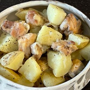 とーるじーじの作ってみた!投稿(材料入れて煮るだけ♪『新じゃが de 塩バター鶏じゃが』)
