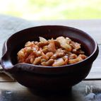 混ぜるだけ♪納豆キムチ和え