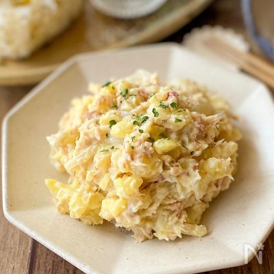 レンジで簡単和風ポテトサラダ