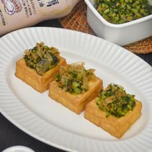 牡蠣だし醤油だけで美味しい！カブの葉の常備菜