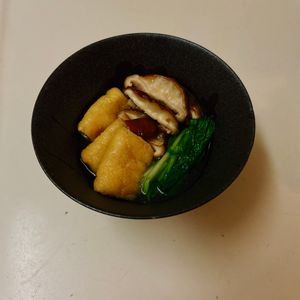 りんの作ってみた!投稿(甘～いおだしジュワ～🤭油揚げと水菜のおひたし)