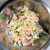 ポロポロしない!枝豆とコーンのライスペーパーかき揚げの工程4