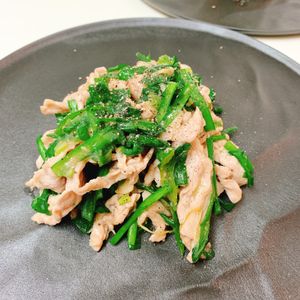 りんの作ってみた!投稿(【絶品☆ねぎ塩豚炒め】彼絶賛のガッツリスタミナ系おかず!)