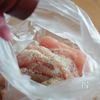 米粉でサクサク！ささみのあおさフライの工程2