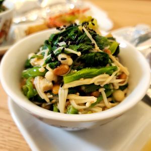 ぱんだの作ってみた!投稿(ほうれん納豆)
