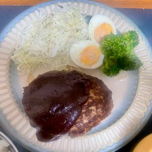 usaの作ってみた!投稿(『ドーンと大きな！絶品豆腐ハンバーグ』～デミグラスソース～)