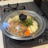 黒胡椒たっぷり！ニンニクしょうゆ鍋の工程8