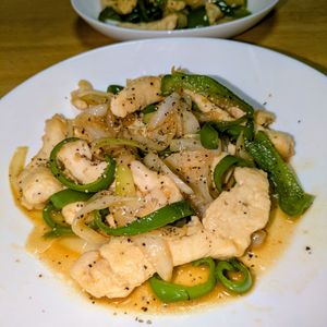 joe sanの作ってみた!投稿(鶏むね肉とピーマンのオイスターペッパー炒め)