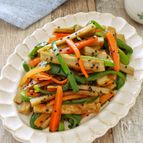 ごぼうとピーマンの麺つゆバター♩麺つゆバターでコクうま！簡単