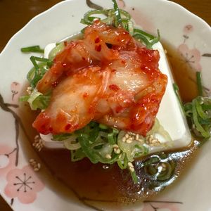 1015810の作ってみた!投稿(【ごま油香るネギだれ冷や奴】3分レシピ♬︎お助けメニュー♬︎)