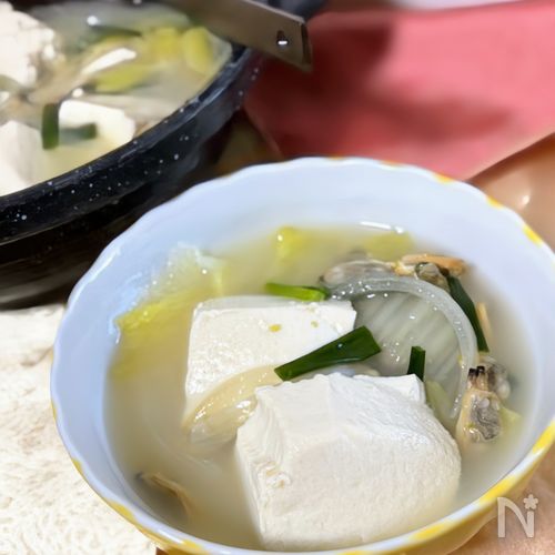 子供でも食べられる辛くない和風スンドゥブ
