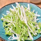 大根と水菜のうま塩サラダ