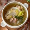 食べて痩せる！最高の極うま『鶏もも肉とカブのごまポンスープ』