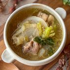 食べて痩せる！最高の極うま『鶏もも肉とカブのごまポンスープ』