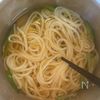 【材料3つ】何度も食べたい葱と松山あげのうどんの工程2