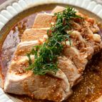 【鶏むね肉で絶品よだれ鶏】レンジでしっとり◎