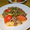 joe sanの作ってみた!投稿(【牛肉トマたま春雨炒め】トマトの旨み♡甘辛味でご飯が進む！)