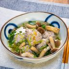 ごぼうと柚子のあんかけ肉団子