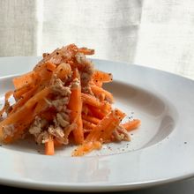 ヘルシー缶詰レシピ ツナ缶と千切り人参のサラダ