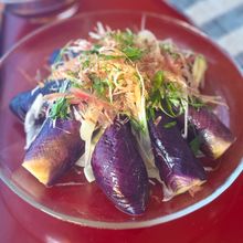 レンジで簡単！なすのタタキ風