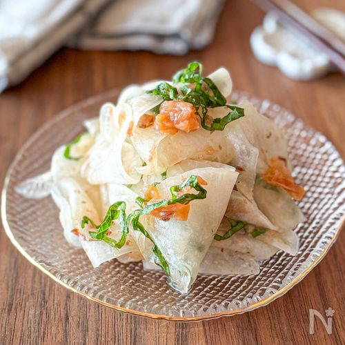 【さっぱり梅大根】箸休めにぴったり！