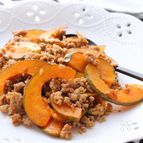 作り置きOK！お弁当にも♪南瓜のひき肉炒め