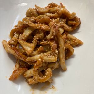 Mariの作ってみた!投稿(3分で☆やみつきヤンニョムちくわ)