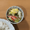 かおちゃんの作ってみた!投稿(止まらなくなる♪白菜とカニカマの塩昆布サラダ)