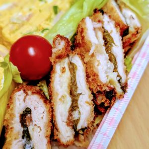 まゆのの作ってみた!投稿(【梅しそチーズささみフライ】しっとり柔らか！衣付けらくらく♡)