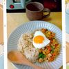 チョロリスの作ってみた!投稿(身近な食材・調味料で作る♪『節約☆豆腐と鶏ひき肉のガパオ風』)