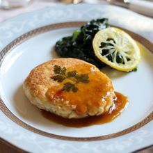 【豆腐とツナのマヨ焼き・にんにくバターソース】ふんわり食感