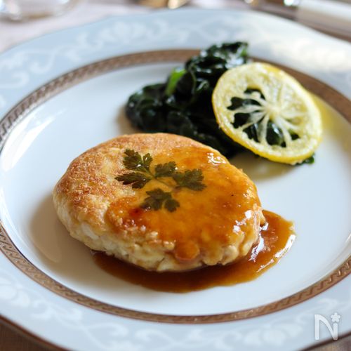 【豆腐とツナのマヨ焼き・にんにくバターソース】ふんわり食感