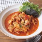 うま味で煮込む！鶏肉の味噌トマト煮込み