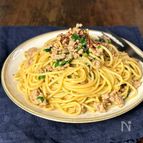 【にら味噌パスタ】ワンパンでやみつき不可避