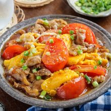 【何度も作りたい】豚肉のトマたまオイスター#ご飯が進むおかず