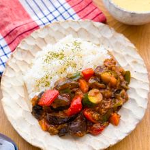 【夏野菜無水キーマカレー】野菜嫌いもモリモリ食べる♫