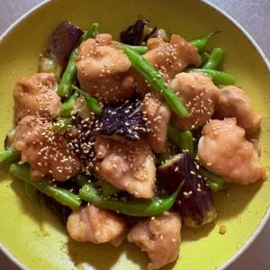やすＰの作ってみた!投稿(【ごはんが進む！】鶏肉となすの味噌マヨ照り焼き)