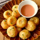 15分で完成！【はんぺん豆腐揚げ】揚げ焼きでカリふわ食感♪