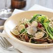 菜の花の蕎麦ボンゴレ