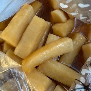 クミの作ってみた!投稿(めんポンでラクラク♪やみつき♪『大根のうまだれ漬け』)