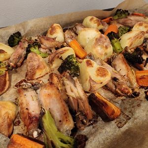 kzの作ってみた!投稿(ローズマリーレモンチキン)