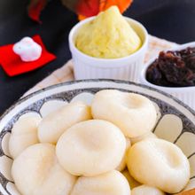 当日でも間に合う！さつまいも餡で食べる♡【お豆腐お月見団子】