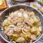 解凍後炒めて完成♡『豚バラと白菜のとろみ煮』＃下味冷凍